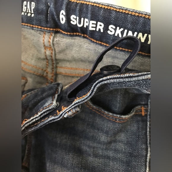 Gap Kids size 6 years super skinny with adjustable elastic waist in EUC - Picture 5 of 8